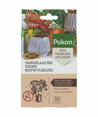 Pokon Bio Vangplaatjes tegen Potgrondvliegjes 15 stuks - afbeelding 1