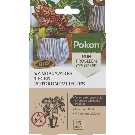 Pokon Bio Vangplaatjes tegen Potgrondvliegjes - 15 stuks - afbeelding 1