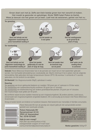 Pokon Bitterzout Groenmaker - 500g - afbeelding 2