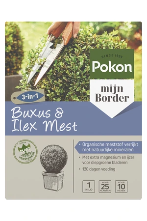 Pokon Buxus & Ilex Mest 1kg - afbeelding 1