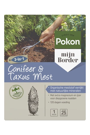 Pokon Conifeer & Taxus Mest - 1kg - afbeelding 1