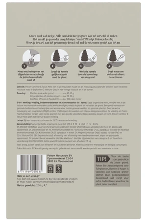 Pokon Conifeer & Taxus Mest - 2,5kg - afbeelding 3