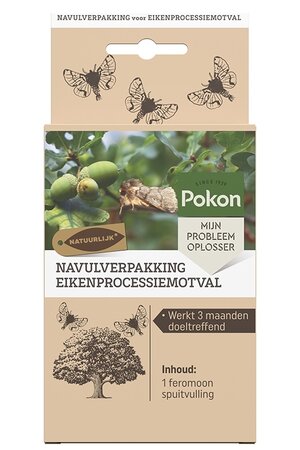 Pokon Eikenprocessiemotval Navul 1 stuk - afbeelding 1