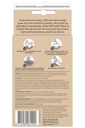 Pokon Eikenprocessiemotval Navul 1 stuk - afbeelding 2