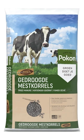 Pokon Gedroogde Mestkorrel - 20kg - afbeelding 1