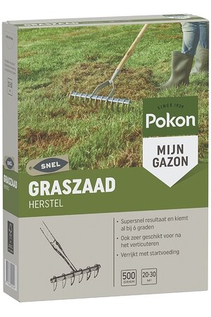 Pokon SOS Graszaad Herstel 500gr - afbeelding 1