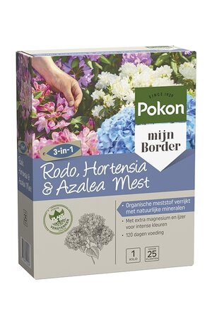 Pokon Hortensia, Rhododendron & Azalea, Mest 1kg - afbeelding 1