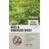 Pokon Mos en Onkruid Weg! 3-in-1 - voor 25m² 