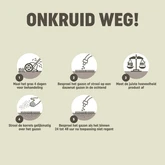 Pokon Onkruid Weg! - 1,6kg voor 80m² - afbeelding 3