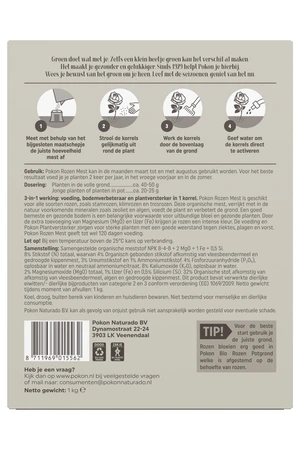 Pokon Rozen Mest - 1kg - afbeelding 2