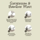 Pokon Siergrassen & Bamboe Mest 1kg - afbeelding 3