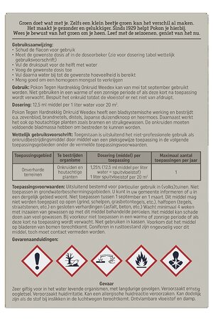 Pokon Tegen Hardnekkig Onkruid Concentraat (Weedex) 100ml - afbeelding 2