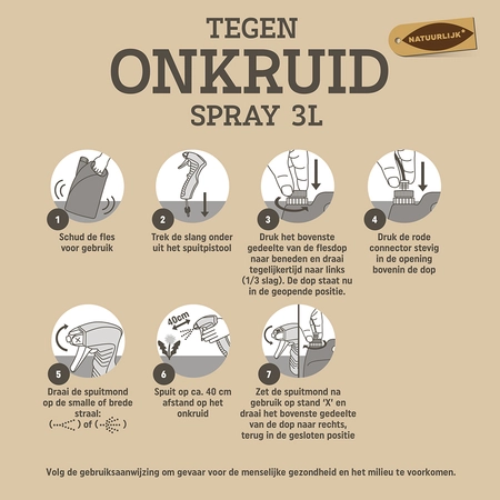 Pokon Tegen Onkruid Spray - 3L - afbeelding 3