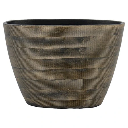Pot Abby ovaal 33x16.5x23cm goud