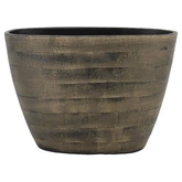 Pot Abby ovaal 33x16.5x23cm goud