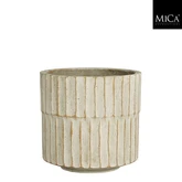 Pot apiro d20h19cm off white