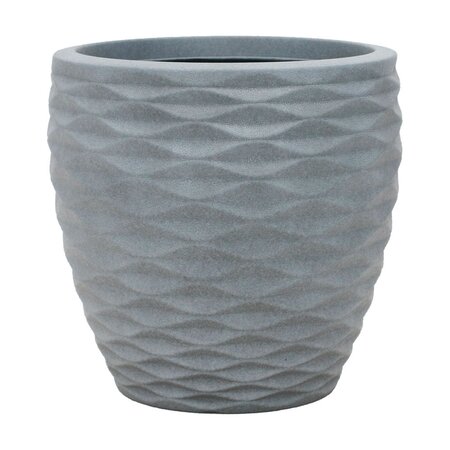 Pot Atlantic Grey - D 34 x H 33 cm