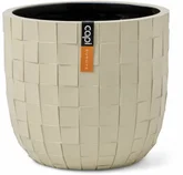 Capi Pot bol Blocks 17x15 beige