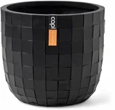 Capi Pot bol Blocks 17x15 zwart