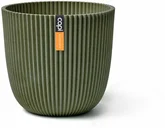 Capi Pot bol Groove 28x27 kunstgras groen