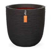 Pot bol Rib NL 35x34 zwart