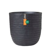 Pot bol Smooth NL 35x34 donkergrijs