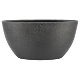 Pot Bora ovaal 49x20x25cm zwart mat