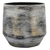 Pot Coimbra d25/27h25cm grijs