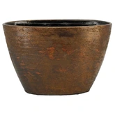 Pot Funchal ovaal 32x14x22 goud 2x