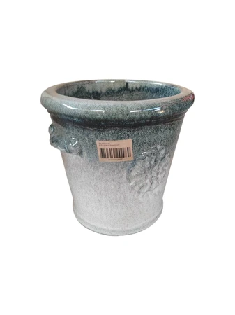 Pot geglazuurd D 25 x H 24 cm Browncream - afbeelding 1