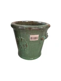 Pot geglazuurd D 25 x H 24 cm Raingreen