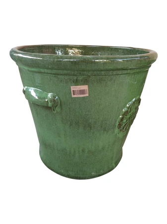 Pot geglazuurd D 60 x H 50 cm Raingreen - afbeelding 1