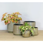 Pot Gliss d24h22cm stone - afbeelding 2