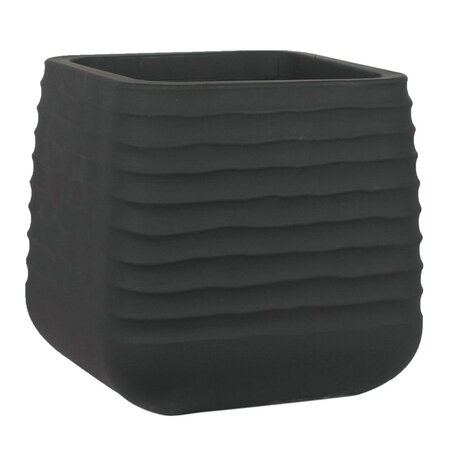 Pot Mojave Matt Black - 28 x 28 x 27 cm