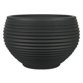 Pot Mojave Matt Black - D 29 x H 19 cm