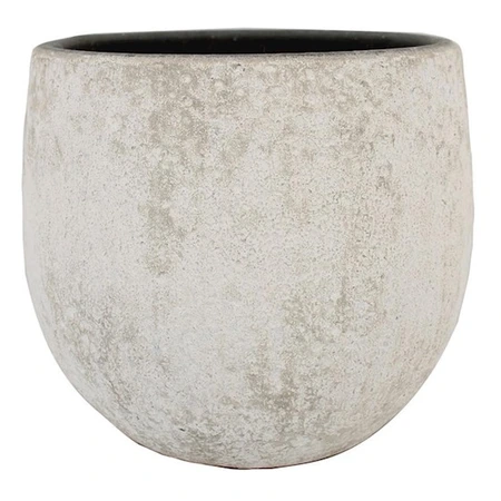 Pot Nathan d29h27cm wit - afbeelding 1