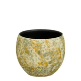 Nikai pot rond groen - h13xd15cm
