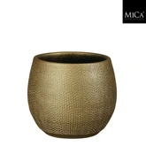 Pot Porto d15h14cm goud metalliek