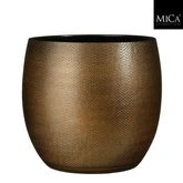 Pot Porto d30h27cm brons metalliek