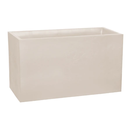Pot rechthoek Volcania 99,5 x 39,5 x 60 cm beige limestone