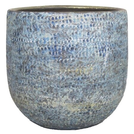 Floran Pot thijs d15/17 h15cm blauw