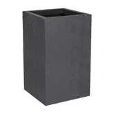 Pot vierkant Basalt Up 29,5 x 29,5 x 49,5 cm antraciet - afbeelding 2