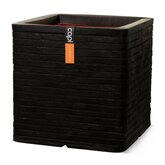 Pot vierkant Row NL 40x40x40 zwart