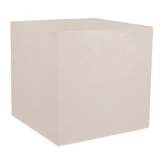 Pot vierkant Volcania 39,5 x 39,5 x 43,5 cm beige limestone - afbeelding 2