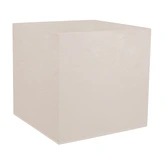 Pot vierkant Volcania 39,5 x 39,5 x 43,5 cm beige limestone - afbeelding 1