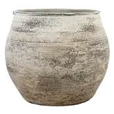 Pot Xander d30/34h31 rustiek bruin