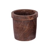Pot Zwart gebrand D21x20 - afbeelding 2
