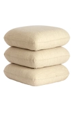 Light & Living Pouf 44,5x44,5x44,5 cm LAURIE cream - afbeelding 3