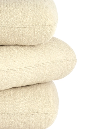 Light & Living Pouf 44,5x44,5x44,5 cm LAURIE cream - afbeelding 5