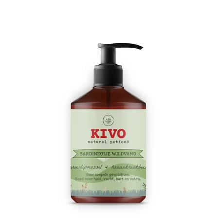 Kivo sardineolie met groenlipmossel&haaienkraakbeen 500ml